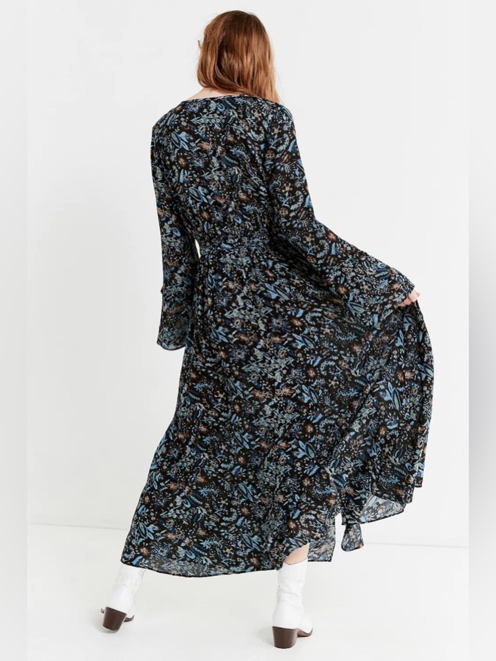 UO Floral Maxi Dress - Picture 3 of 16